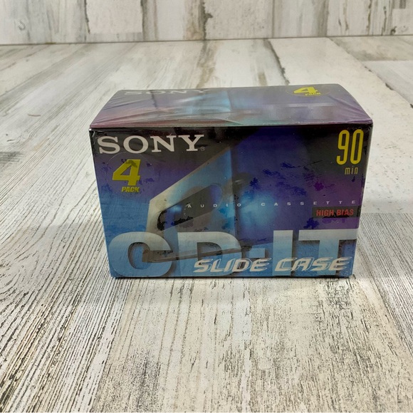 Sony Other - Sony Blue CD-IT 90 Min Audio Cassettes